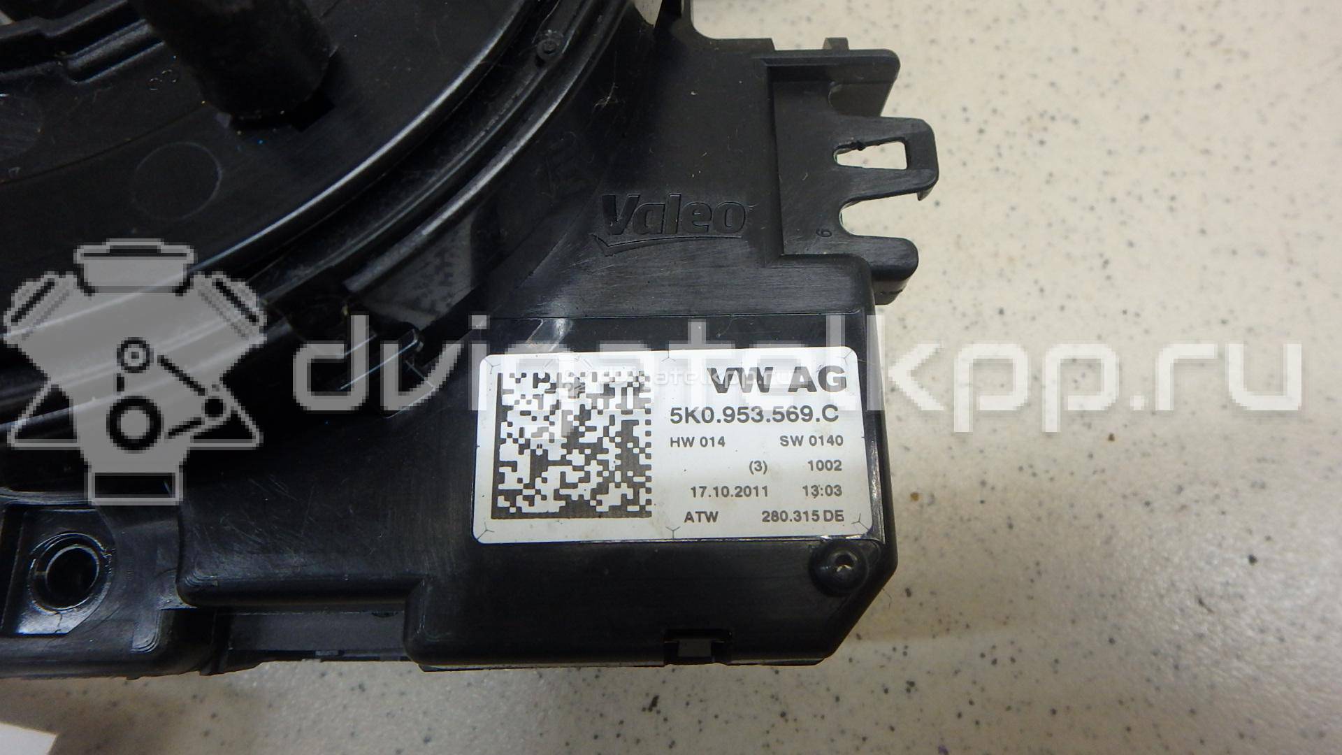 Фото Механизм подрулевой для SRS (ленточный)  5k0953569c для audi A1 {forloop.counter}}
