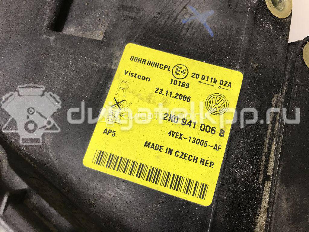 Фото Фара правая  2K0941006B для Volkswagen Caddy / Touran {forloop.counter}}