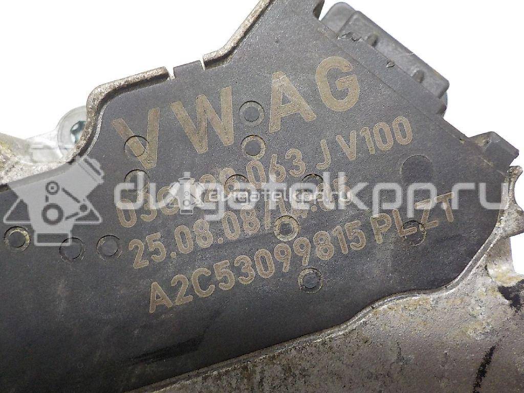 Фото Заслонка дроссельная электрическая  03G128063J для Skoda Roomster 5J / Octaviaii 1Z3 / Yeti 5L / Fabia / Octavia {forloop.counter}}