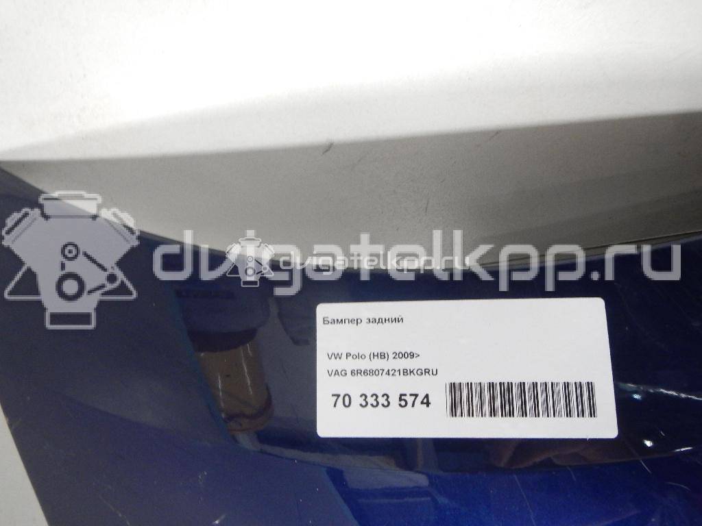 Фото Бампер задний  6R6807421BKGRU для Volkswagen Polo {forloop.counter}}