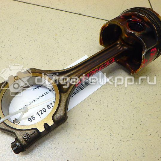Фото Поршень с шатуном  для Skoda Octavia / Octaviaii 1Z3 / Yeti 5L / Rapid