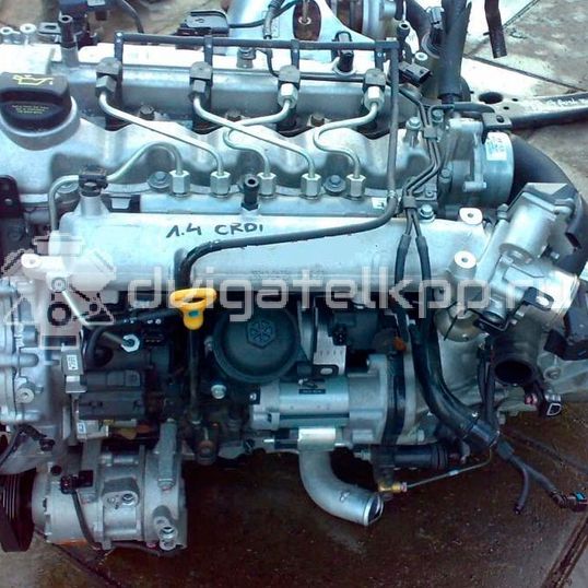 Фото Контрактный (б/у) двигатель D4FC для Hyundai Ix20 Jc / I20 / I30 75-90 л.с 16V 1.4 л Дизельное топливо