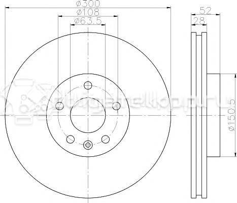 Фото Диск тормозной передний вентилируемый  31341382 для ford Galaxy {forloop.counter}}