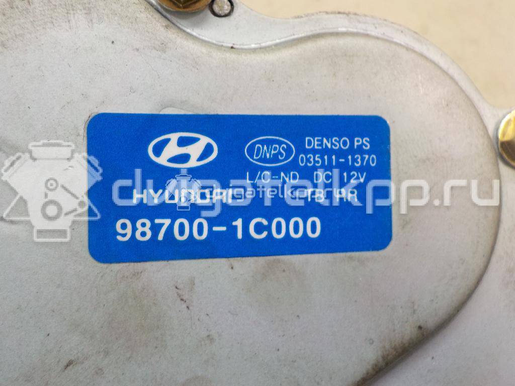 Фото Моторчик стеклоочистителя задний  987001C000 для Hyundai Getz Tb {forloop.counter}}