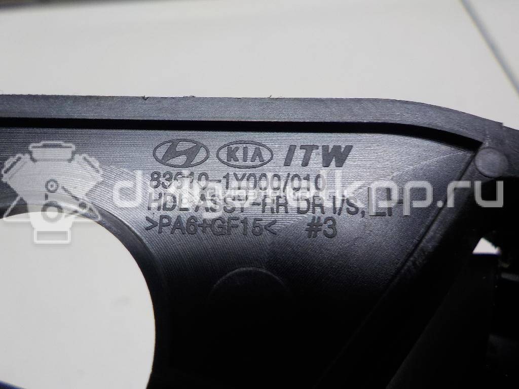 Фото Ручка двери задней внутренняя левая  836101y000eq для Kia Picanto {forloop.counter}}