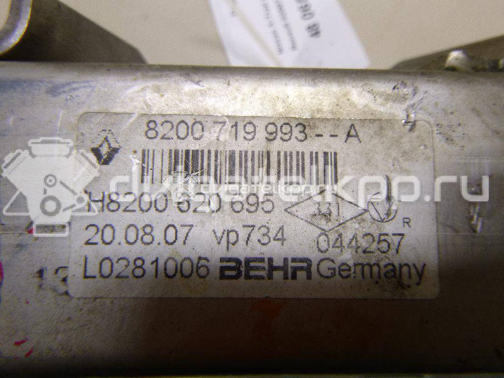 Фото Радиатор системы EGR  8200719993 для Nissan Qashqai / X-Trail {forloop.counter}}
