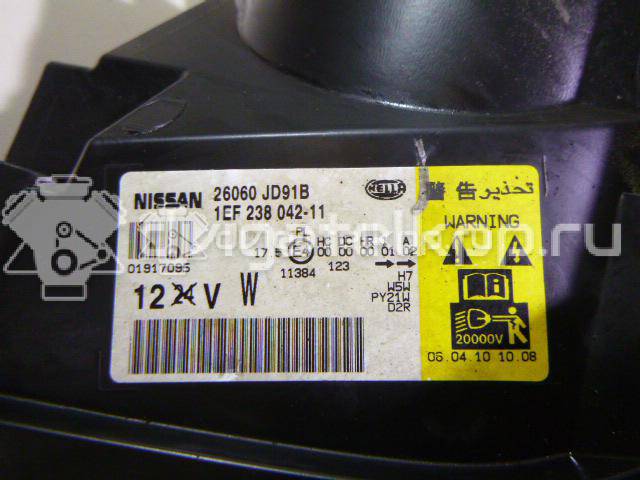 Фото Фара левая  26060JD91A для Nissan Qashqai {forloop.counter}}