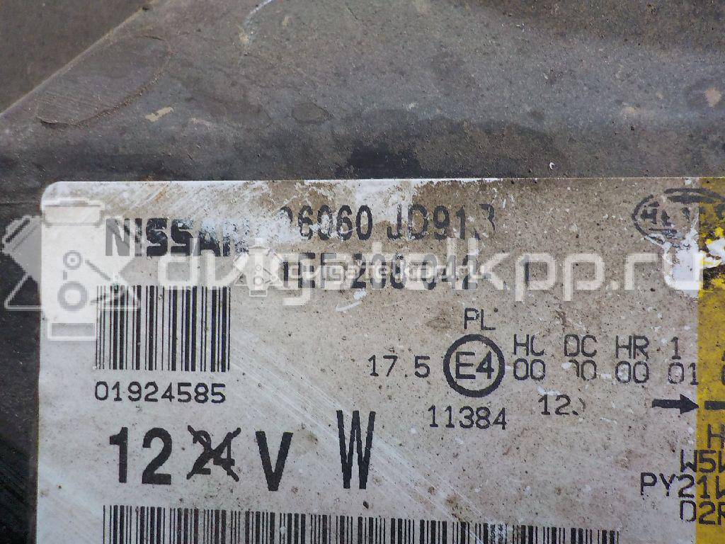 Фото Фара левая  26060jd91b для Nissan Qashqai {forloop.counter}}