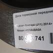 Фото Диск тормозной передний вентилируемый  402064BA0A для renault Kadjar {forloop.counter}}