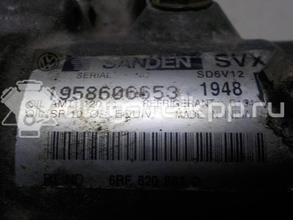 Фото Компрессор системы кондиционирования  6RF820803C для Volkswagen Load Up 121, 122, Bl1, Bl2 / Up 121, 122, Bl1, Bl2 {forloop.counter}}