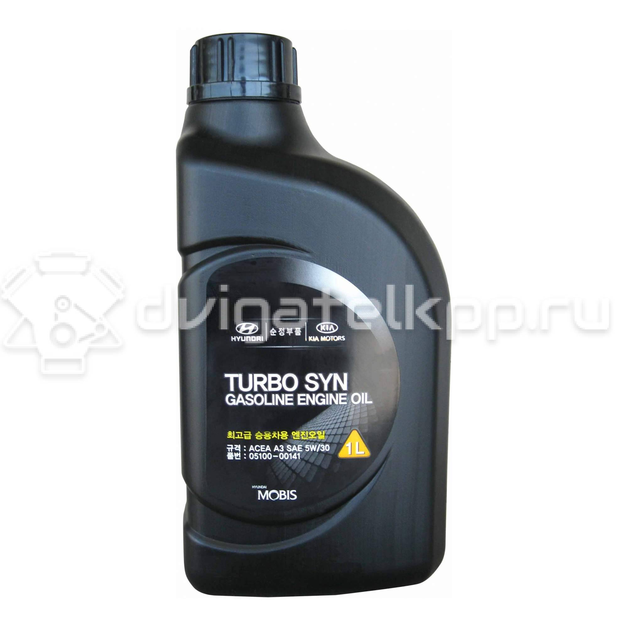 Моторное масло hyundai turbo syn gasoline engine oil sae 5w-30 1л купить  недорого с фото