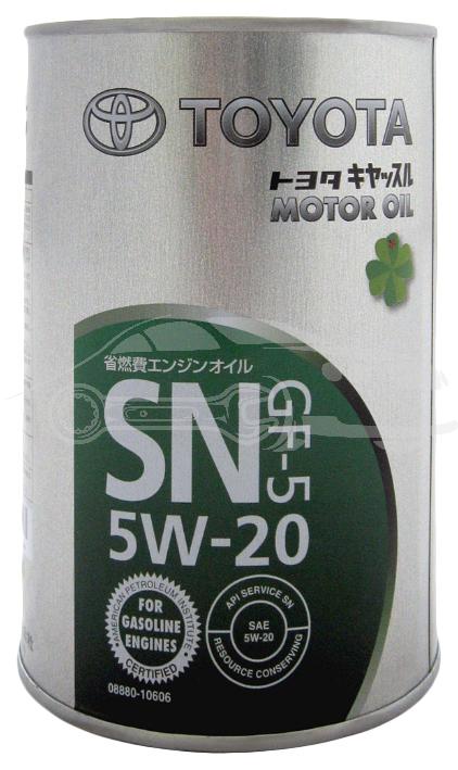 Фото 0888010606 Моторное масло Toyota SN 5W-20 1л TOYOTA {forloop.counter}}