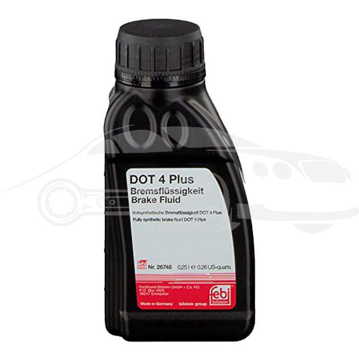 Фото 26748 Тормозная жидкость FEBI DOT4 plus 0,25л. 26748 FEBI {forloop.counter}}
