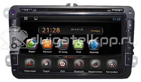 Фото Штатная магнитола AVEL для Volkswagen AVS080AN (#781)