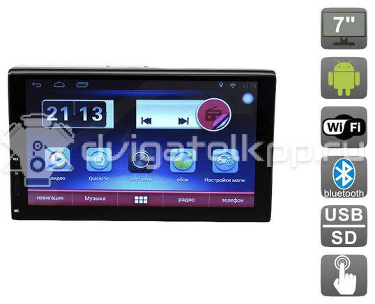 Фото Штатная магнитола AVEL для Volkswagen AVS070AN