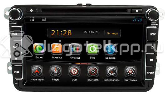Фото Штатная магнитола AVEL для Skoda AVS080AN (#881)
