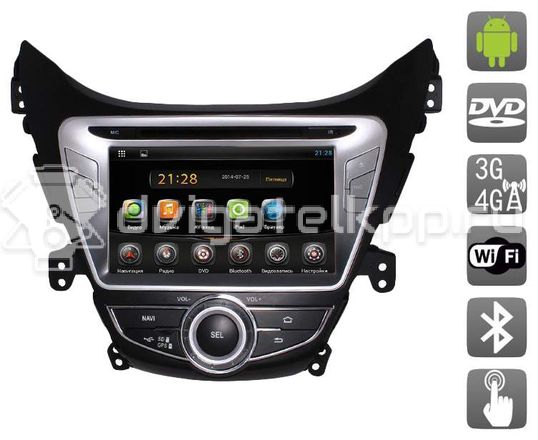 Фото Штатная магнитола AVEL для Hyundai AVS080AN
