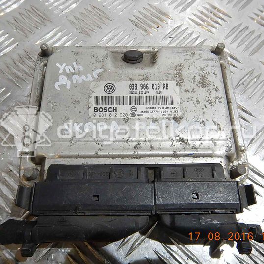 Фото Блок управления двигателем  038906019PB для skoda  Octavia 1U (1996-2010)