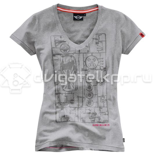 Фото Женская футболка Mini 80142288473 Yours Grey