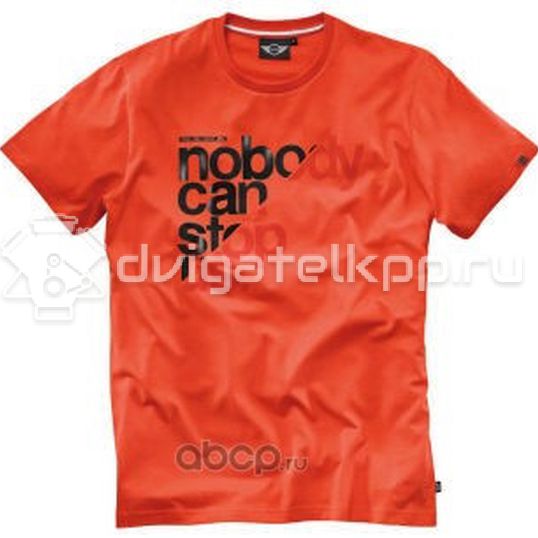 Фото Мужская футболка Mini 80142288453 Unstoppable Orange