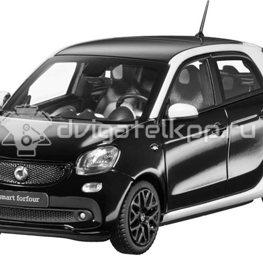 Фото Модель Smart Forfour Passion Proxy B66960296 Scale 1:43 Black-White