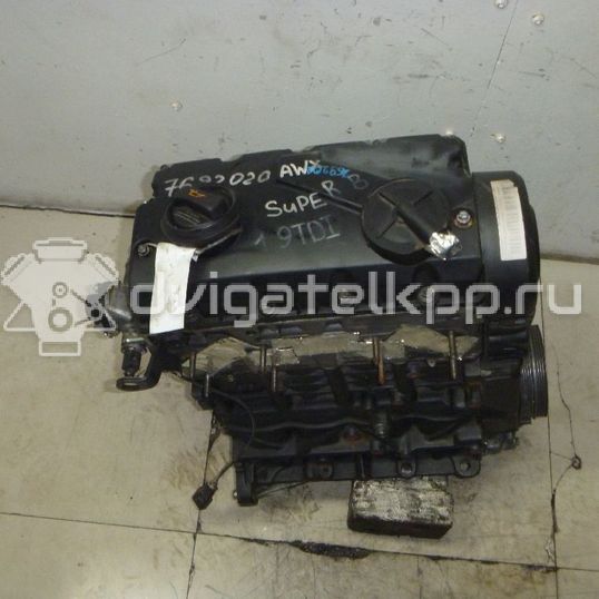 Фото Контрактный (б/у) двигатель AVF для Skoda Superb 130 л.с 8V 1.9 л Дизельное топливо 038100040M