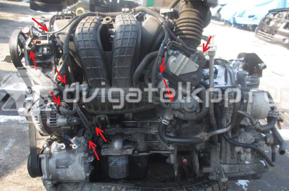 Фото Контрактный (б/у) двигатель 4B12 для Mitsubishi Delica / Outlander / Asx Ga W / Lancer 169-171 л.с 16V 2.4 л Бензин/спирт 1000C862 {forloop.counter}}