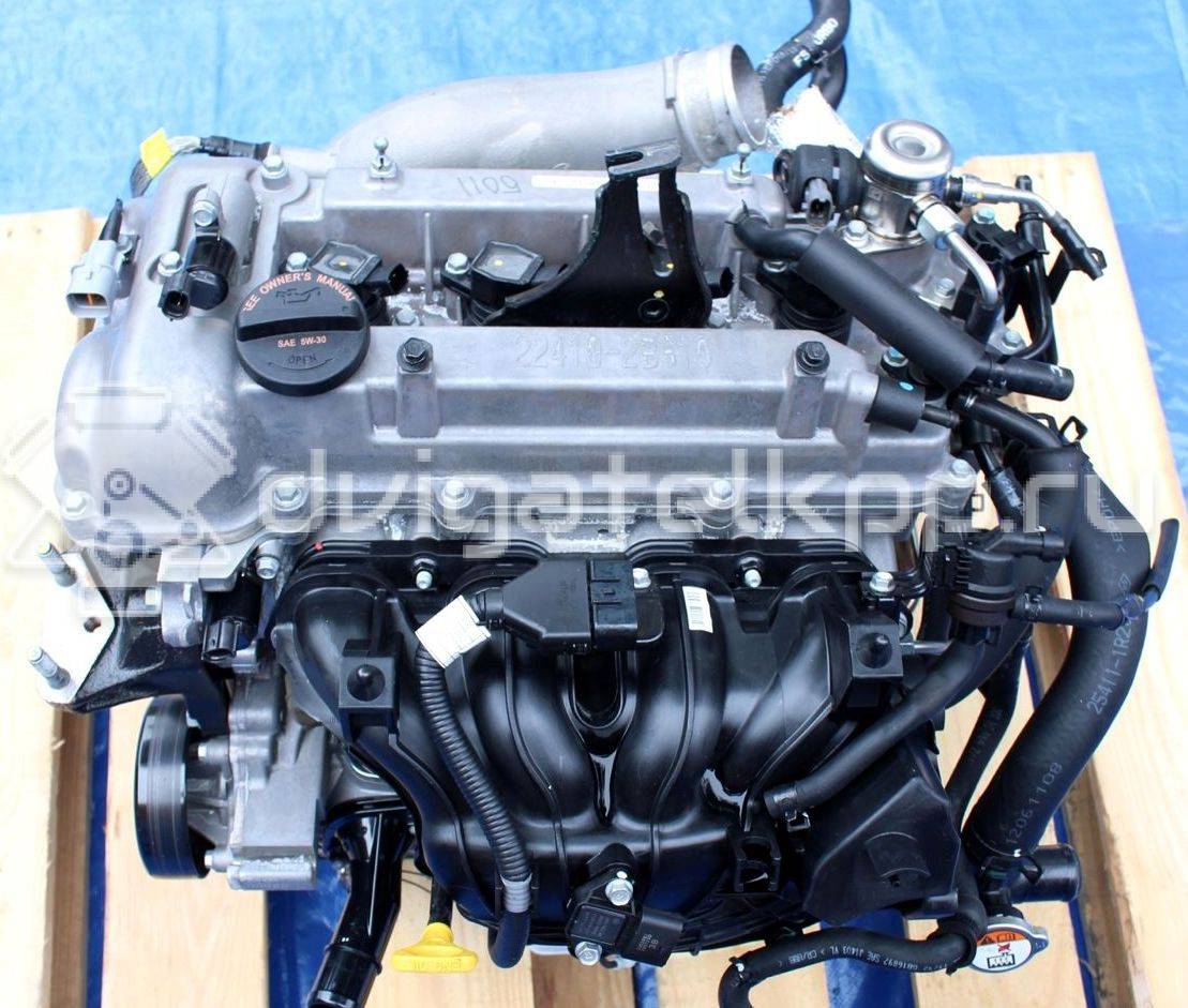 Фото Контрактный (б/у) двигатель G4FJ для Hyundai Tucson / I30 / Veloster Fs 176-204 л.с 16V 1.6 л бензин {forloop.counter}}