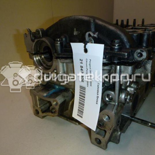 Фото Головка блока для двигателя 9HZ (DV6TED4) для Citroen / Peugeot 109 л.с 16V 1.6 л Дизельное топливо 0200EH