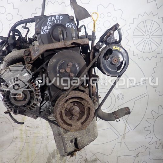 Фото Контрактный (б/у) двигатель A3E для Kia Rio 75-82 л.с 8V 1.3 л бензин