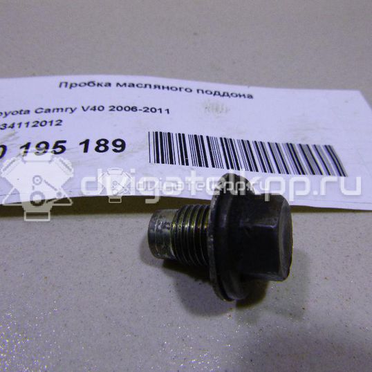 Фото Пробка масляного поддона  9034112012 для nissan Micra (K12E)