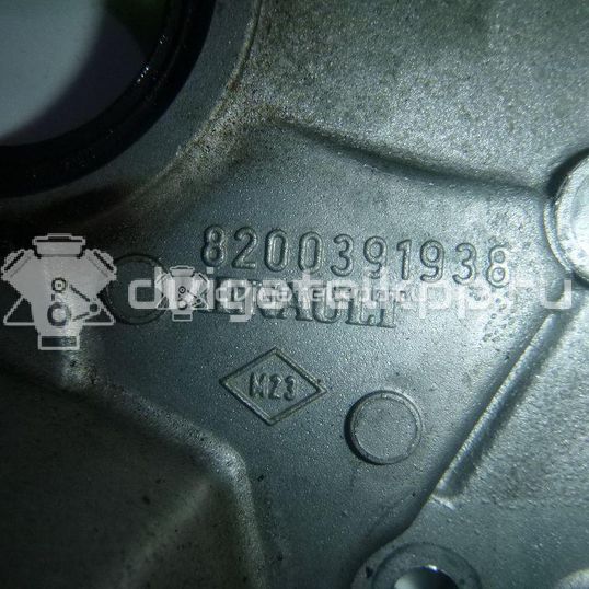 Фото Крышка коленвала передняя  8200391938 для nissan Micra (K12E)