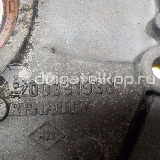 Фото Крышка коленвала передняя  8200391938 для nissan Micra (K12E)