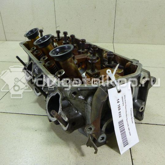 Фото Головка блока для двигателя 6G72 (DOHC 24V) для Mitsubishi Eclipse / Diamante / Galant / Pajero / L 143-286 л.с 24V 3.0 л бензин MD307678