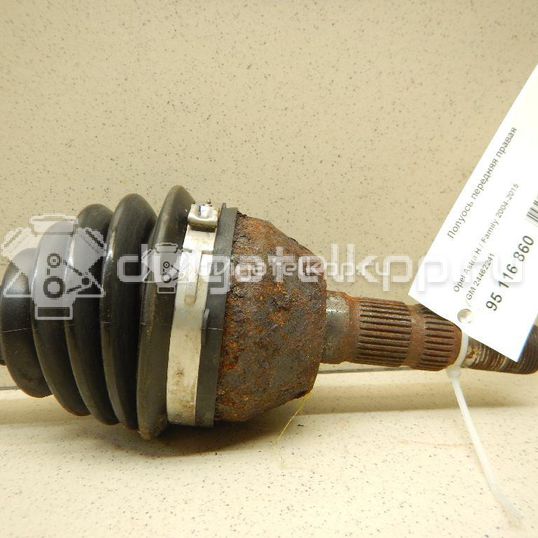 Фото Полуось передняя правая  24462241 для Opel Astra / Vectra / Zafira