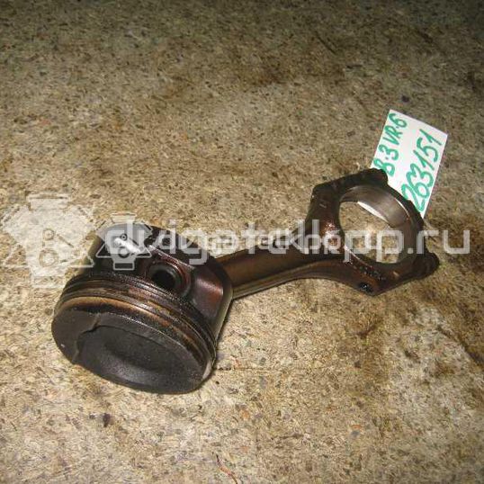 Фото Поршень с шатуном для двигателя AAA для Volkswagen Bora / Golf / Corrado 53I / Passat / Vento 1H2 163-174 л.с 12V 2.8 л Супер-бензин (95) неэтилированный