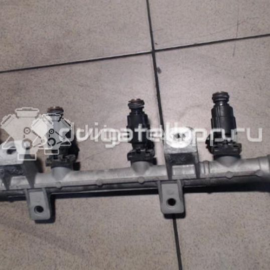 Фото Рейка топливная (рампа) для двигателя G4HD для Hyundai Atos Mx / Getz Tb 58-67 л.с 12V 1.1 л бензин