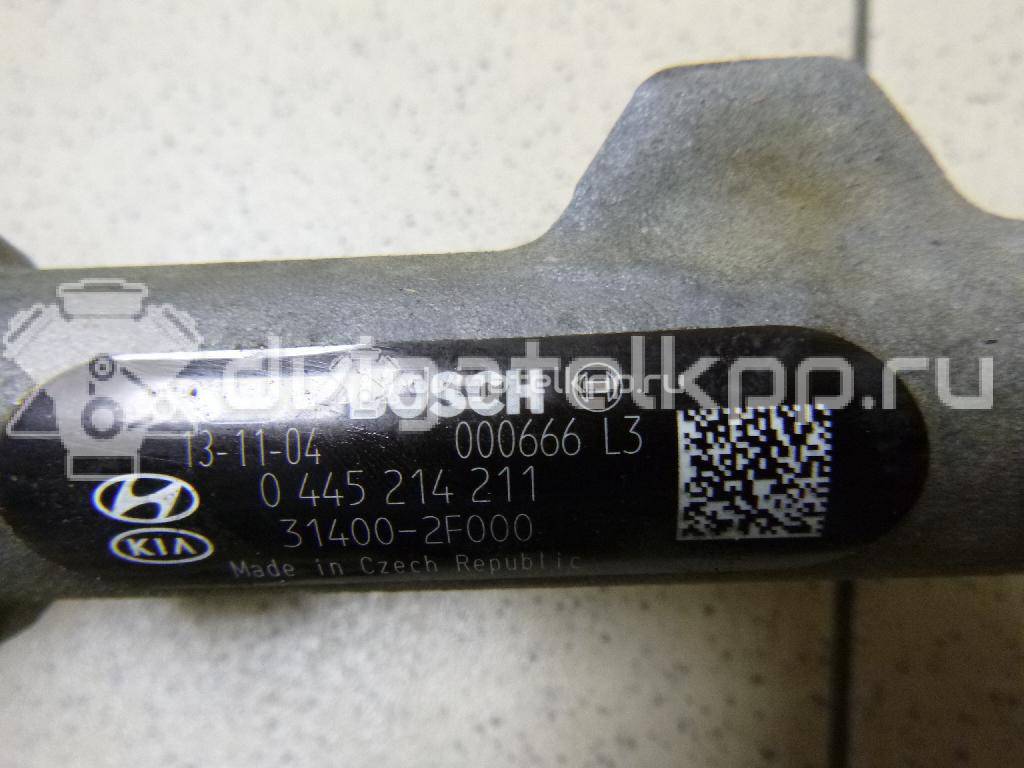 Фото Рейка топливная (рампа) для двигателя D4HA для Hyundai / Kia 136-185 л.с 16V 2.0 л Дизельное топливо 314002F000 {forloop.counter}}