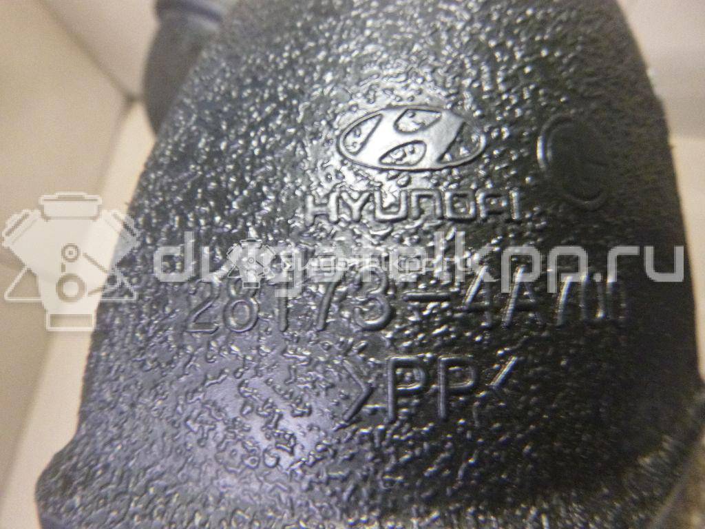 Фото Патрубок воздушного фильтра для двигателя D4BH для Mitsubishi / Hyundai / Kia 80-106 л.с 8V 2.5 л Дизельное топливо 281734A003 {forloop.counter}}