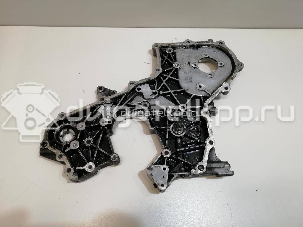 Фото Крышка двигателя передняя для двигателя D4CB для Hyundai / Kia 110-175 л.с 16V 2.5 л Дизельное топливо 213704A401 {forloop.counter}}