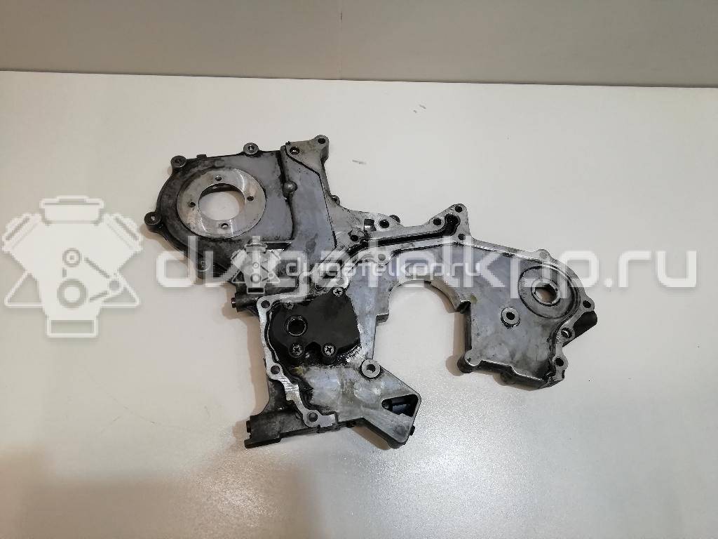 Фото Крышка двигателя передняя для двигателя D4CB для Hyundai / Kia 110-175 л.с 16V 2.5 л Дизельное топливо 213704A401 {forloop.counter}}