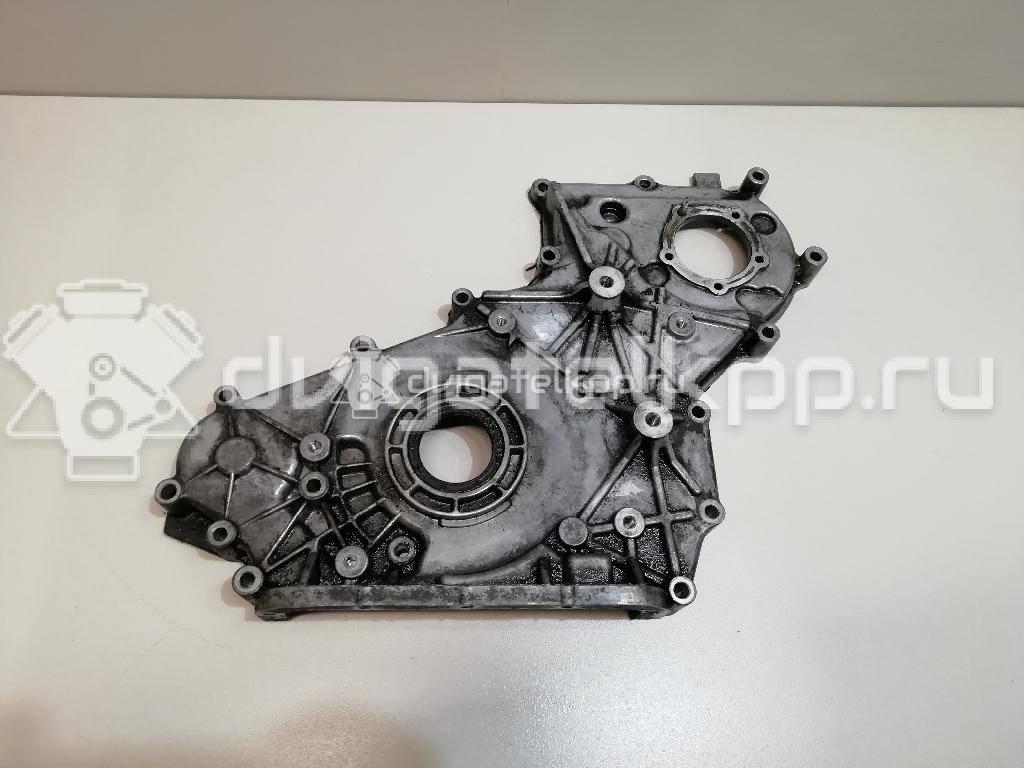 Фото Крышка двигателя передняя для двигателя D4CB для Hyundai / Kia 110-175 л.с 16V 2.5 л Дизельное топливо 213504A001 {forloop.counter}}