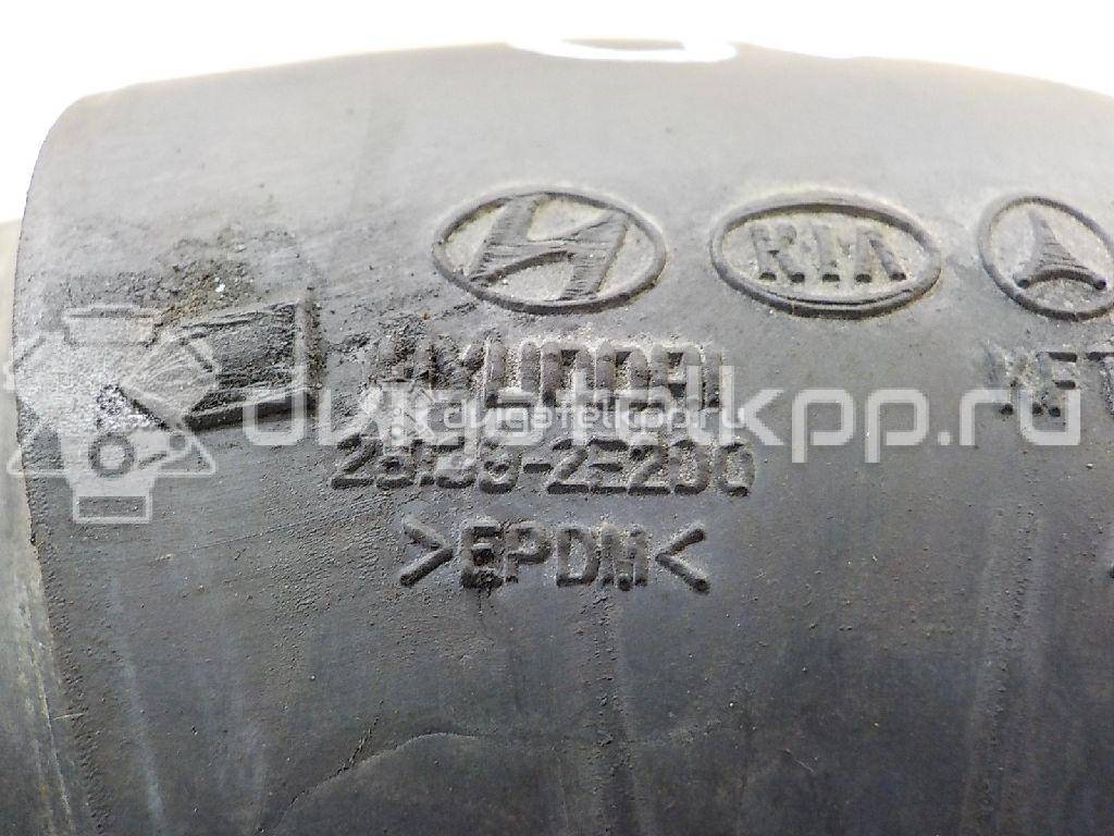 Фото Патрубок воздушного фильтра для двигателя D4EA для Hyundai / Kia 113-116 л.с 16V 2.0 л Дизельное топливо 281392E200 {forloop.counter}}