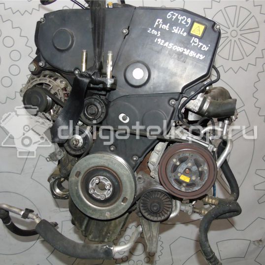 Фото Контрактный (б/у) двигатель 192 A5.000 для Fiat Stilo 192 140 л.с 16V 1.9 л Дизельное топливо 192A5000