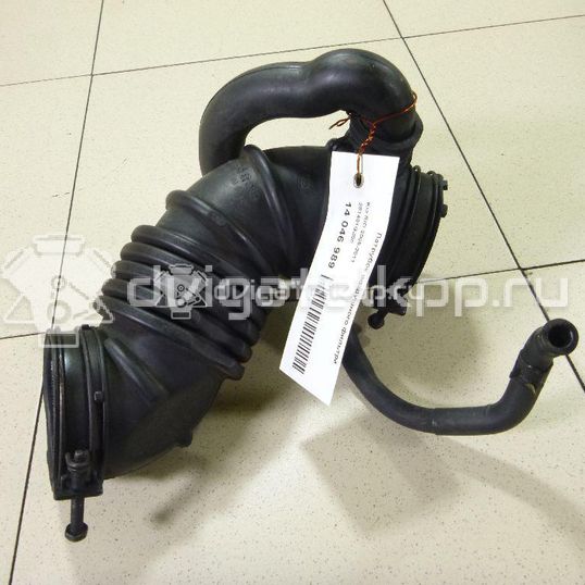 Фото Патрубок воздушного фильтра для двигателя G4EE для Kia Rio / Pride 97 л.с 16V 1.4 л бензин 281401G200