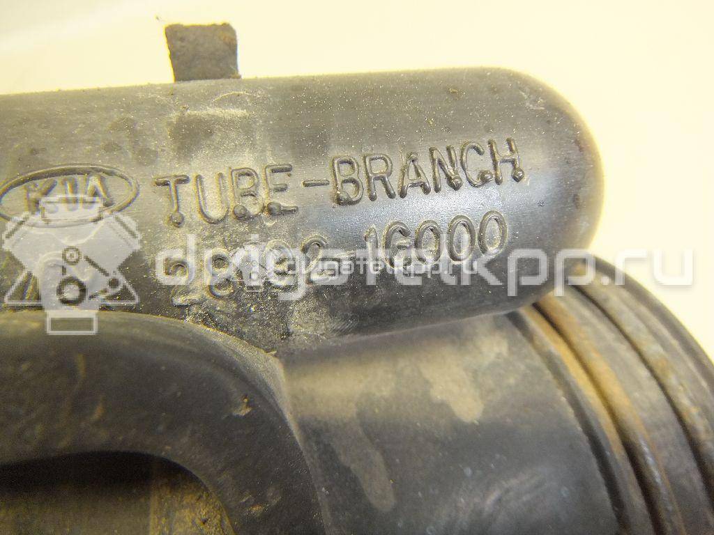 Фото Патрубок воздушного фильтра для двигателя G4EE для Kia Rio / Pride 97 л.с 16V 1.4 л бензин 281401G200 {forloop.counter}}