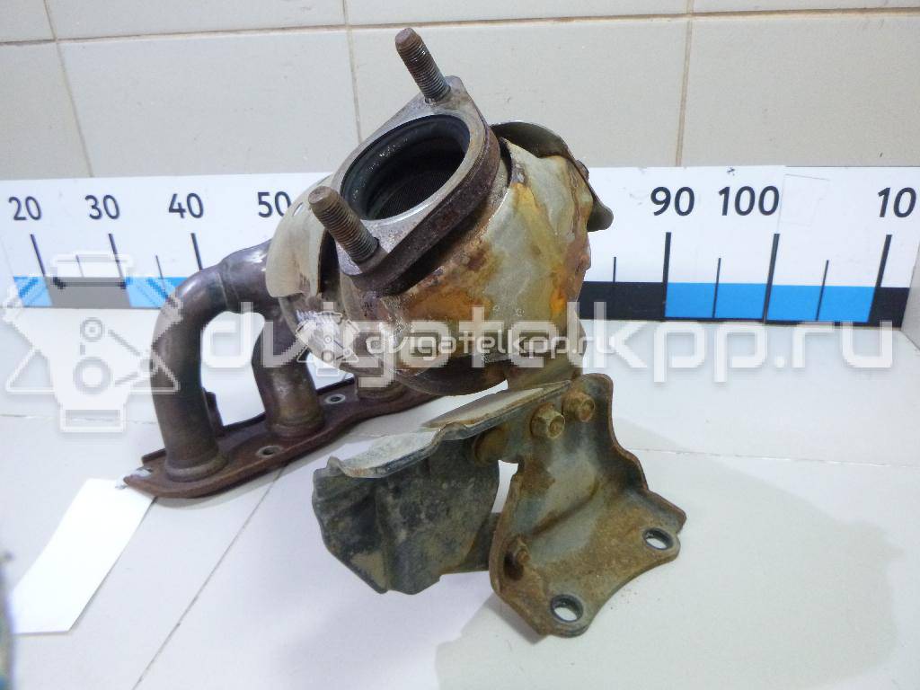 Фото Коллектор выпускной для двигателя G4LC для Hyundai / Kia 99-102 л.с 16V 1.4 л бензин 2851003EF0 {forloop.counter}}