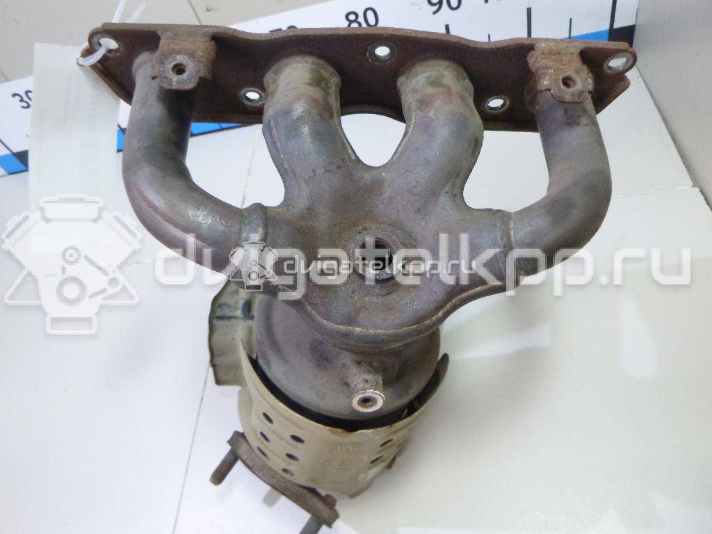 Фото Коллектор выпускной для двигателя G4LC для Hyundai / Kia 99-102 л.с 16V 1.4 л бензин 2851003EF0 {forloop.counter}}