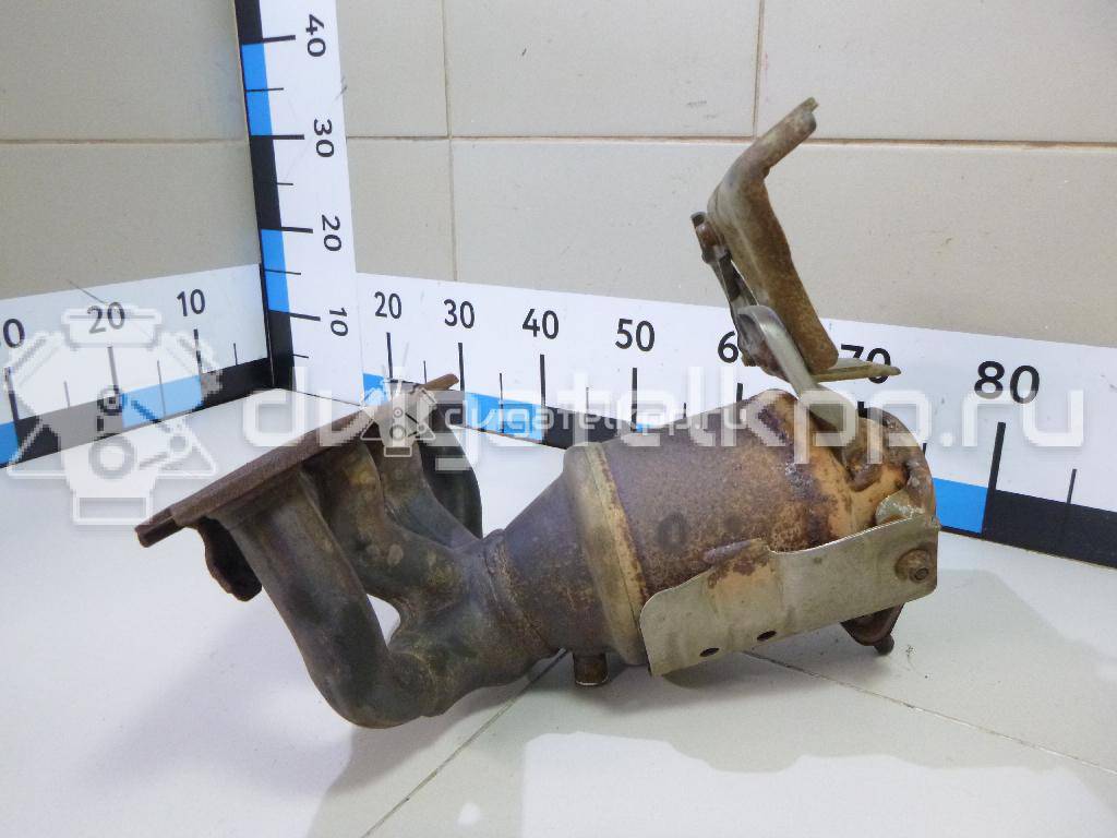 Фото Коллектор выпускной для двигателя G4LC для Hyundai / Kia 99-102 л.с 16V 1.4 л бензин 2851003EF0 {forloop.counter}}