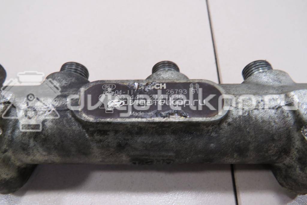 Фото Рейка топливная (рампа) для двигателя D4CB для Hyundai / Kia 129-178 л.с 16V 2.5 л Дизельное топливо 314004A000 {forloop.counter}}